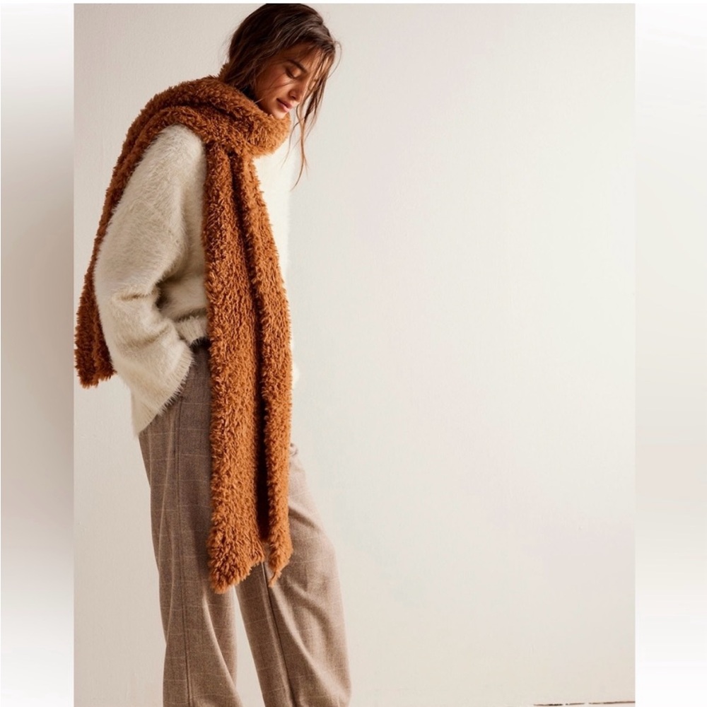 Free People Faux Fur Scarf